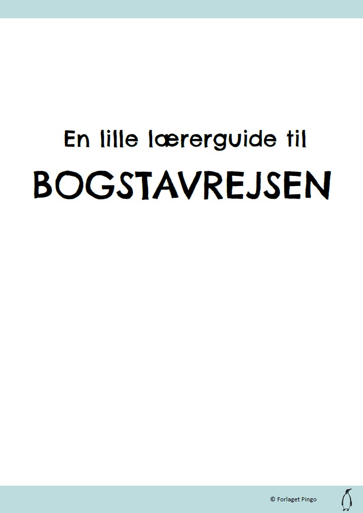 Lærervejledning til Bogstavrejsen