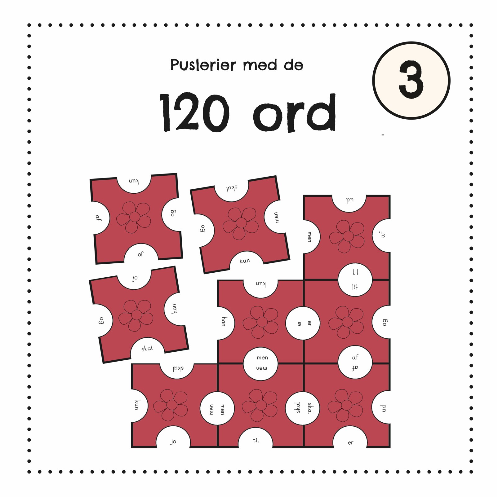 Puslerier med de 120 ord 3